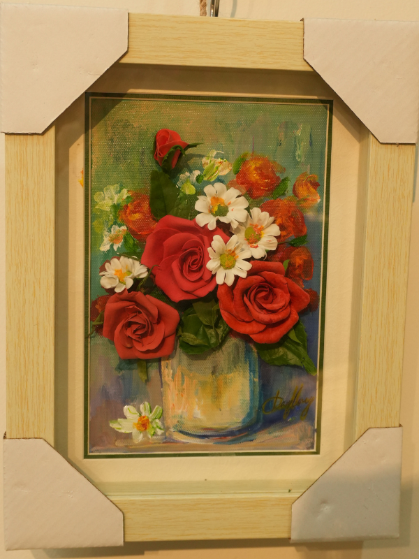 Tranh Hoa Đất Sét