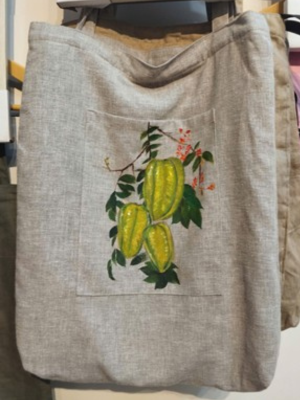 Túi Vải Linen Vẽ Tay