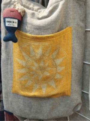 Túi Vải Linen Vẽ Sáp Ong