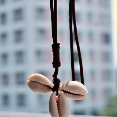 Cowrie shell necklace