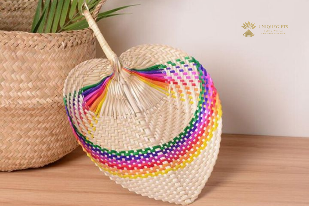 Bamboo fan - favorite souvenir for tourists